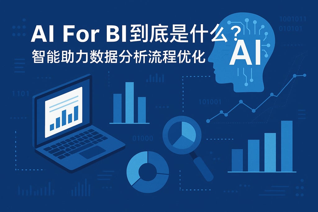 AI For BI到底是什么？智能助力数据分析流程优化